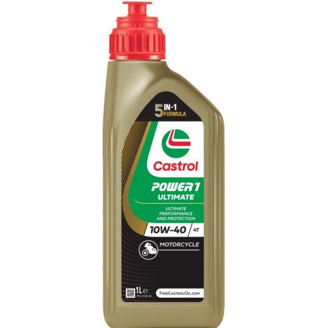 OLIO MOTO CASTROL POWER 1 RACING 4T 10W-40 1L