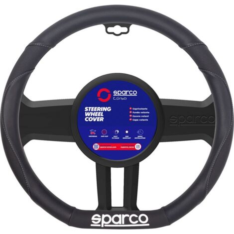 coprivolante per auto sparco nero in pvc (1/5)