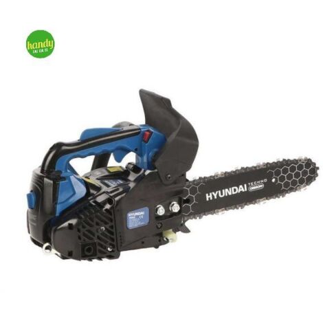 HYUNDAI Motosega da potatura con barra e catena Oregon da 2 Tempi 25,4 CC