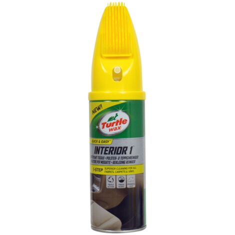 smacchiatore a secco per tappezzeria e moquette turtlewax 400ml