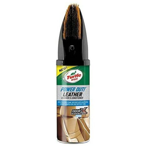 Pulisci Tappezzeria Turtle Wax TW52895 Power Out Leather 400 ml (1/2)