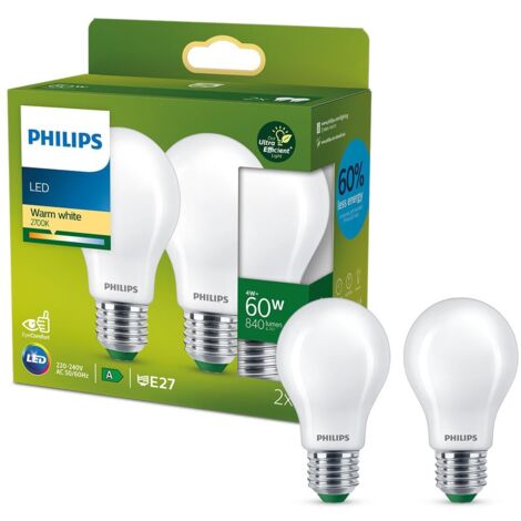 lampadina smart led a filamento smerigliata philips 840lm (1/5)
