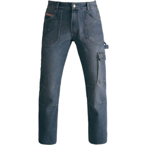 Kapriol Jeans da Lavoro Touran - Elasticizzati con Tasche - Taglia XXL (1/2)