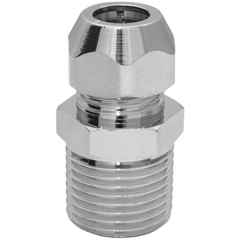 Nipples completo con guarnizione, ranella e anello Diametro: M1/2” x 3/8" x 12 mm