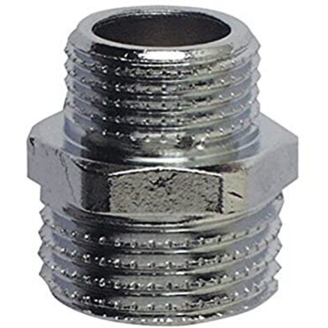 Raccordo doppio con riduzione maschio 3/4" - 1/2" (1/3)