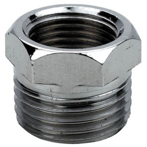 Riduzione m/f cromato lucido  Diametro: 3/4”x1/2”