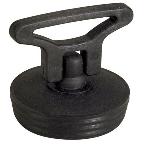 tappo in gomma con maniglia ø 52 mm.