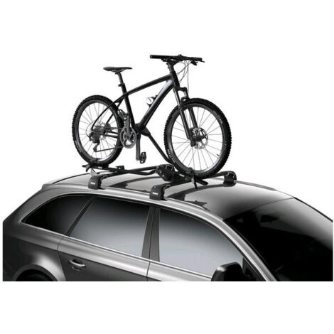 portabici da tetto auto thule "proride" nero 1 bicicletta