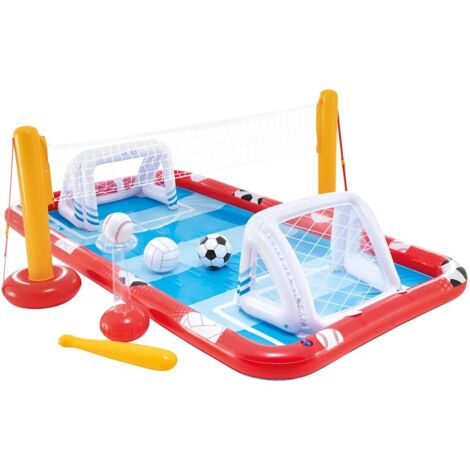 Parco Acquatico Intex Sport Piscina Gonfiabile Esterna Rettangolare Fuoriterra