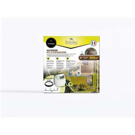 Kit espansione nebulizzatore 10 micro nebulizzatori in ottone – 33 metri tubazione e raccordi – Per combattere zanzare e insetti – Sandokan (1/4)