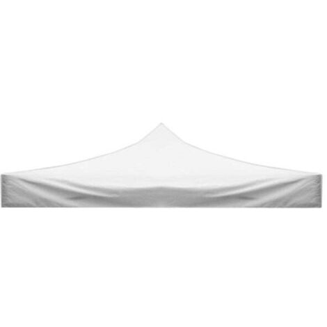 Telo Tetto Bianco 3X6 Impermeabile per Ricambio Gazebo Richiudibile