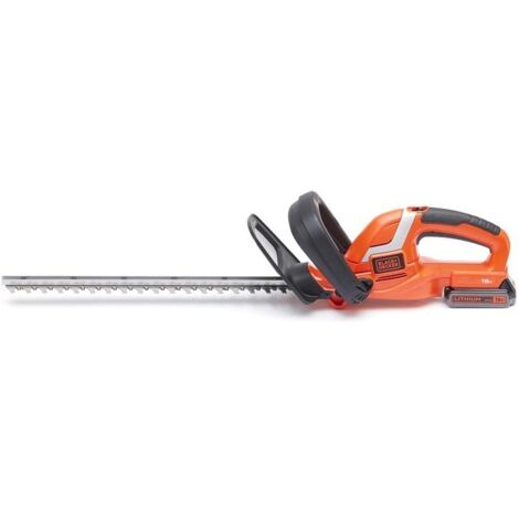 TAGLIASIEPI CON BATTERIA LITIO 18V LAMA CM.45 TAGLIO MM.18 BLACK&DECKER