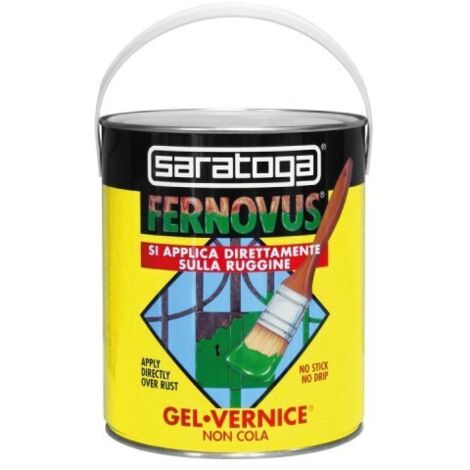 SARATOGA - FERNOVUS SMALTO ANTIRUGGINE 2,5 LT GRAFITE FERRO ANTICO METALLIZZATO 88607092