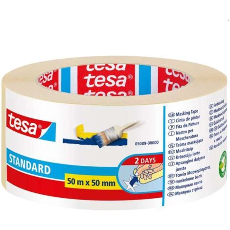 nastro carta adesivo tesa "eco" per mascheratura standard 50 mm x 50mt