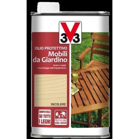 Olio Protettivo Incolore per Mobili da Giardino 500 ml