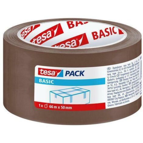 nastro adesivo tesa "basic" avana in pp acrilico 66 mt x 50 mm