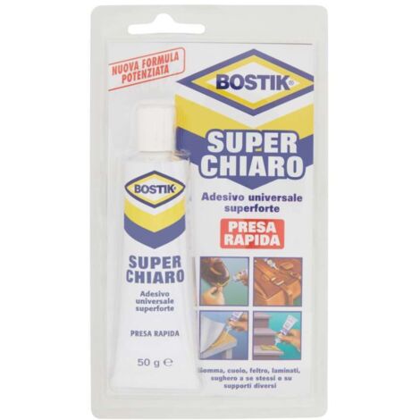 adesivo universale bostik superchiaro, 50 gr