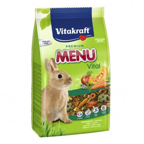 Menu vitale Dwarf Rabbit Vitakraft - 3 kg