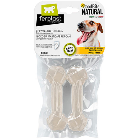 osso masticativo naturale al pollo, 40 grammi 2 pezzi  - ferplast