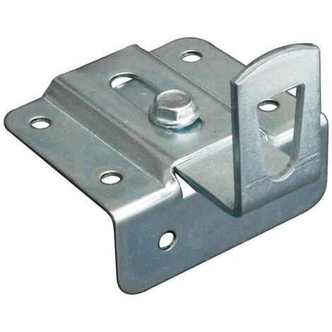 attaccaglia regolabile per fissaggio pensili su barra 45 x 22 mm.