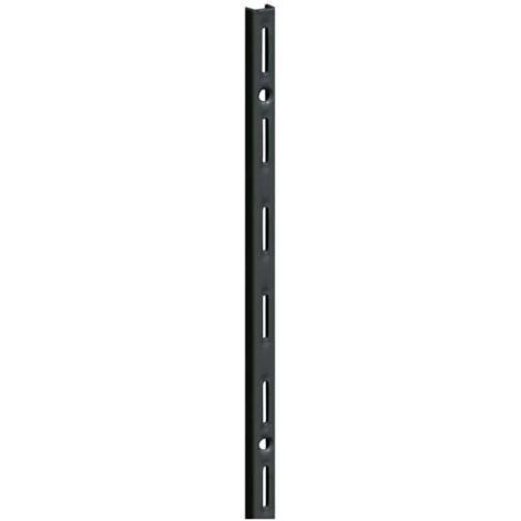 cremagliera singola - 200 cm. - nero
