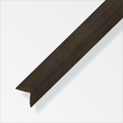 ANGOLARE AUTOADESIVO 20X20 PVC LEGNO WENGÈ 1 METRO