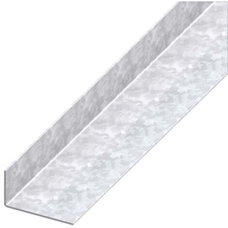 angolare 23.5x43.5 acciaio zincato - 1 metro.