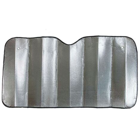 parasole termoriflettente parabrezza per auto 2 lati 130x60 cm (1/2)