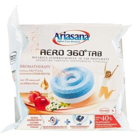 ariasana aero 360° ricarica tab freschezza di primavera 450g - henkel. (1/7)