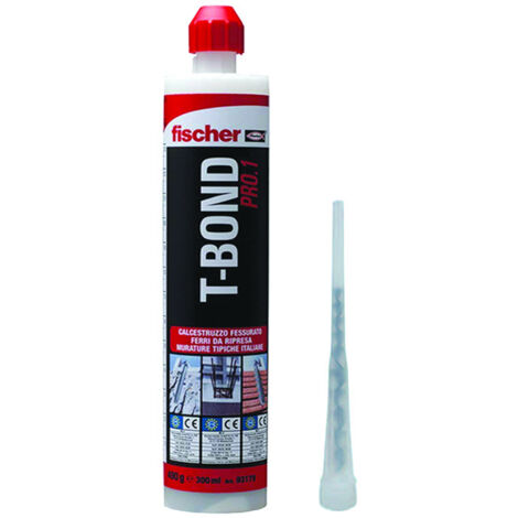 ANCORANTE CHIMICO IN RESINA PER CALCESTRUZZO E MURATURA FISCHER T-BOND -PRO