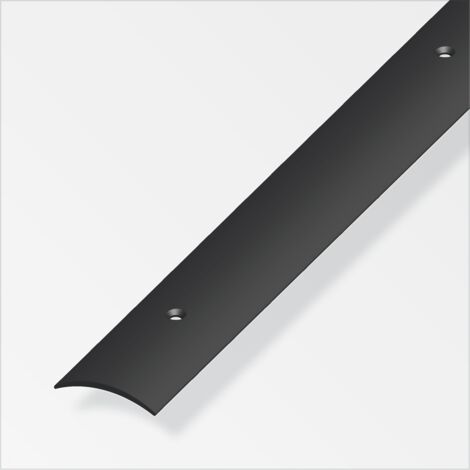 coprisoglia 30x5 pvc nero forato - 1 metro.