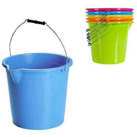 secchio con manico in ferro - 10 litri.