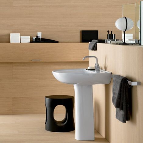 colonna per lavabo in ceramica bianco "colibri 2", geberit