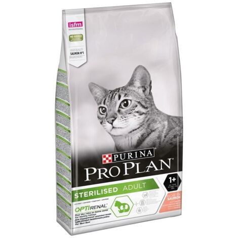 pro plan sterilised alimento secco per gatto sterilizzato con salmone - 1,5kg.