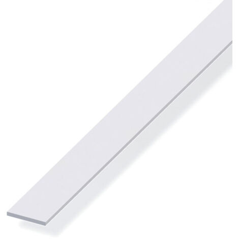 BARRA PIATTA ALFER 15x3 MM IN ACCIAIO INOX LUNGHEZZA 1 METRO