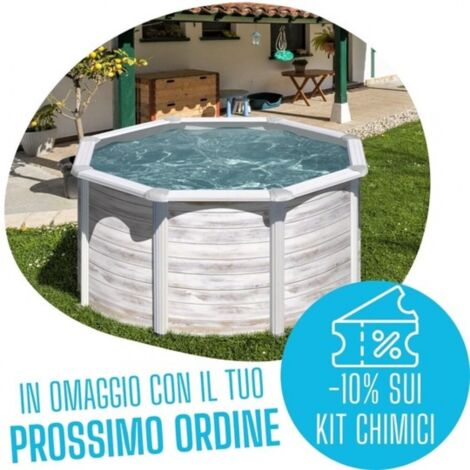 Piscina fuori Terra Finlandia Gre diametro 240 cm - h 120 cm (1/10)