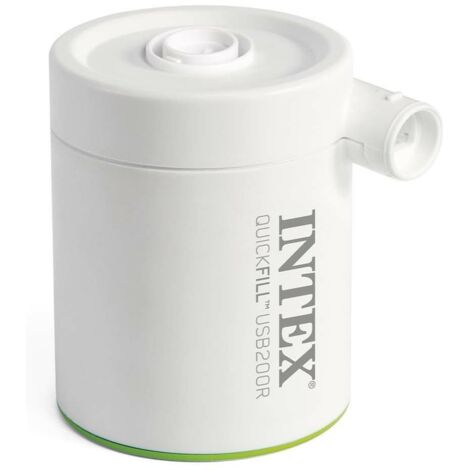 pompa elettrica intex "quickfill usb200r" per gonfiaggio e sgonfiaggio gonfiabili - cod. 66637 (1/5)