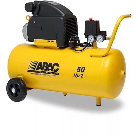 compressore aria lubrificato abac "monte carlo b20" 50l 2hp