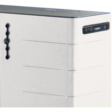 stufa a pellet slim canalizzata canadian stove "slim 8c" bianco 7,48 kw