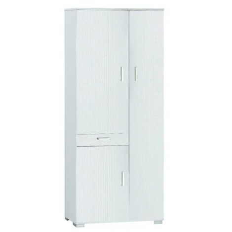 KIT ARMADIO MULTIUSO BAGNO H180L77 P34 Cm FINITURA BIANCO SARMOG 623k