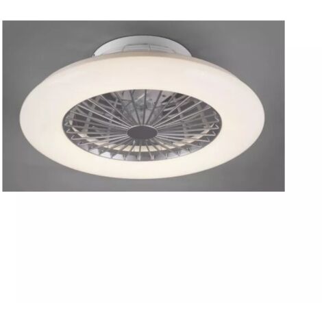 ventilatore da soffitto "stralsund" con led incluso ø50 cm, 30w