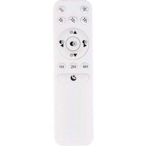 ventilatore da soffitto "visby" con led incluso ø60 cm, 40w