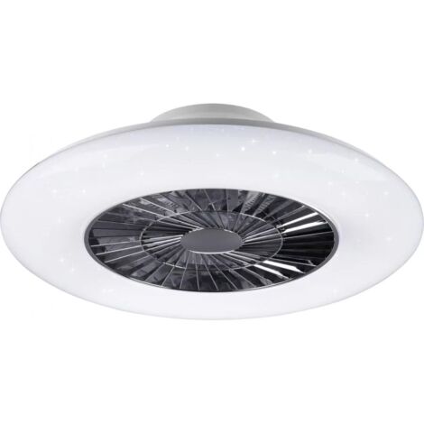 ventilatore da soffitto "visby" con led incluso ø60 cm, 40w