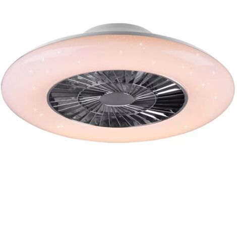 ventilatore da soffitto "visby" con led incluso ø75 cm, 60w