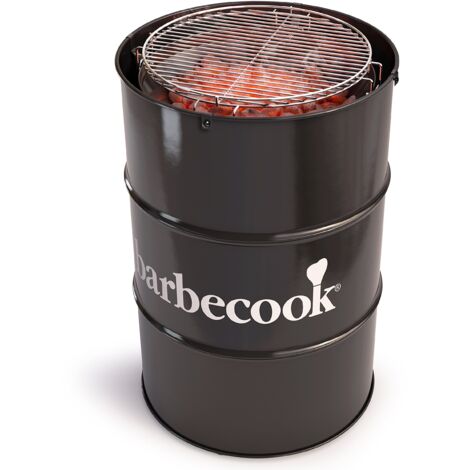 barbecue a carbone barbecook "edson" nero diametro 47,5 cm