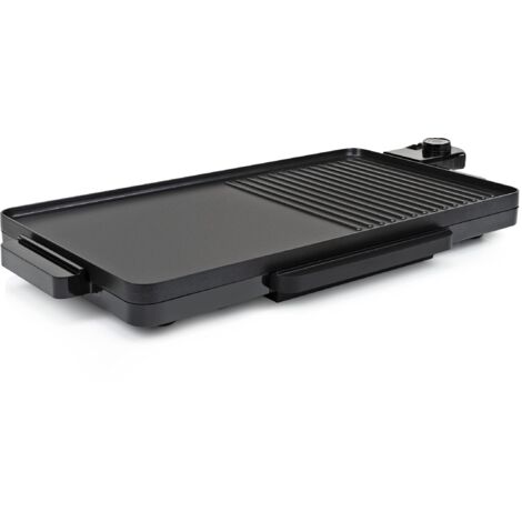 piastra grill elettrica tristar "bp-2750" con griglia 49x27 cm