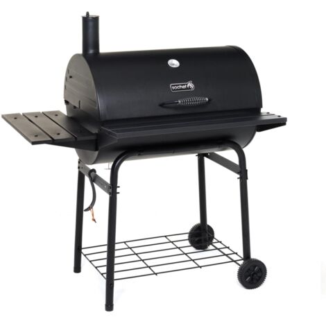Barbecue a Carbone Carbonella 110x76x126 cm in Acciaio Sochef Pablo 75