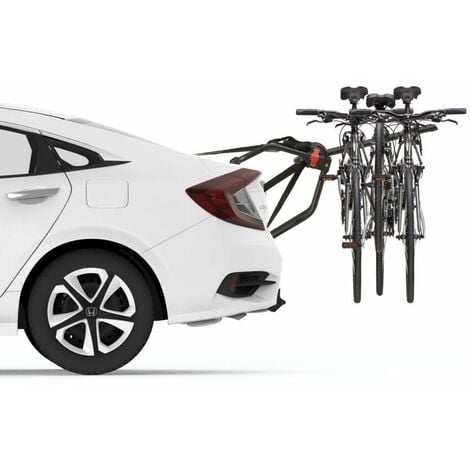 Rastrelliera portabici porta biciclette 3 4 posti bici acciaio zincata da  terra (3 POSTI cm 39,5x88)