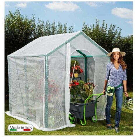 serra da giardino verdemax "violetta" 2x2x2.2 m