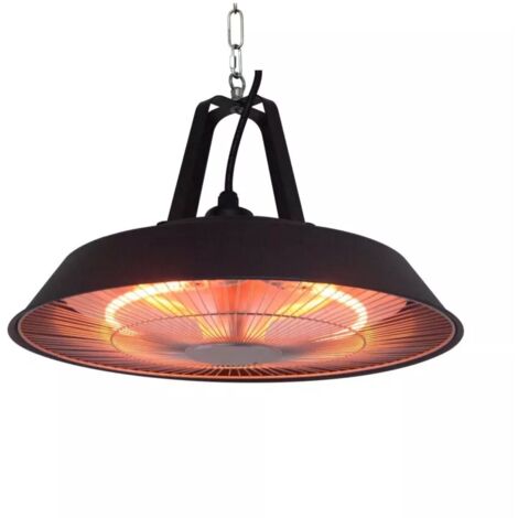 riscaldatore infrarossi a sospensione ruby modello patio rg-1500 ap